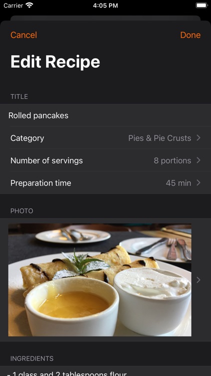 Cookbook - Recipes manager screenshot-7