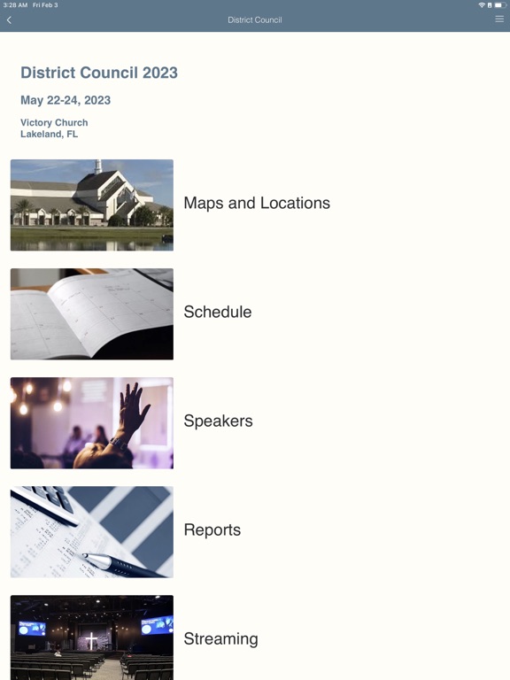 Screenshot #6 pour Pen Florida District Council
