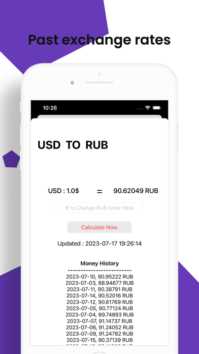 Live Currency App Screenshot