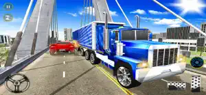 3D Cargo Truck Driving screenshot #3 for iPhone