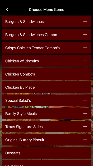 Chicken and Burgers Screenshot