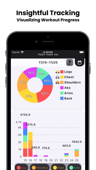 Workout Diary(Eng) Screenshot