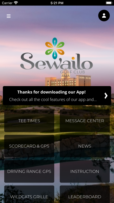 Sewailo Golf Club Screenshot