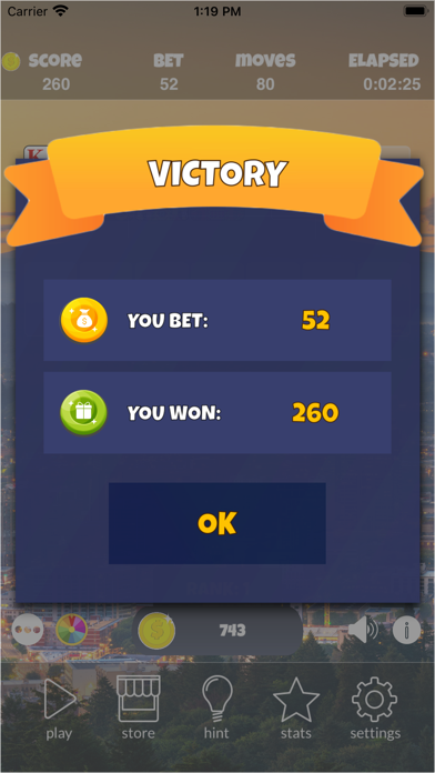 Casino Solitaire $ Screenshot