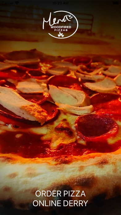 Mena’s Woodfired Pizzas Screenshot