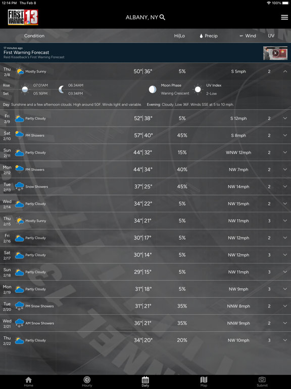 Screenshot #6 pour WNYT First Warning Weather