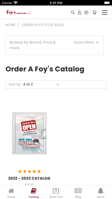 Foy's Pet Supplies Screenshot