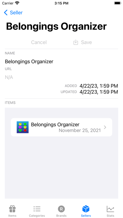 Belongings Organizerのおすすめ画像7