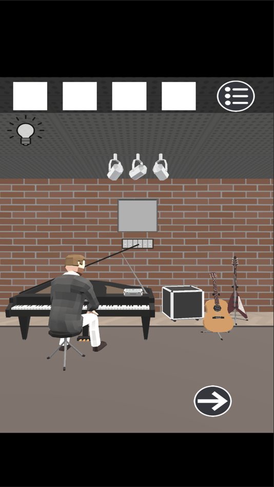 #5. 脱出ゲーム 音楽スタジオ (iOS) Podle: shio tanaka