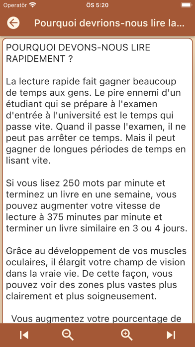 Screenshot #3 pour Lecture rapide et exercices