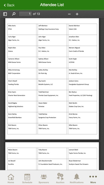 Florida Fruit & Veg. Assoc. screenshot-4