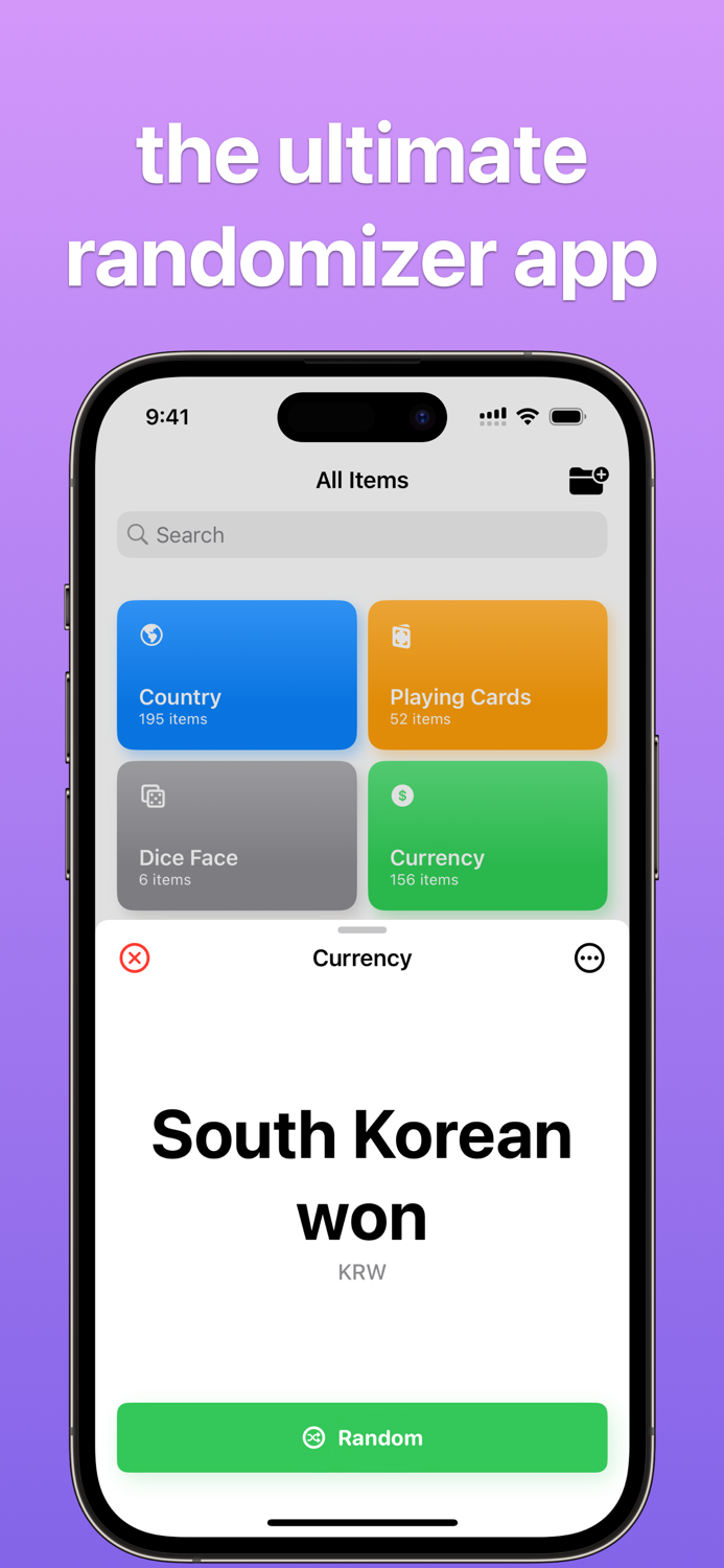 Randomatic - Item generator