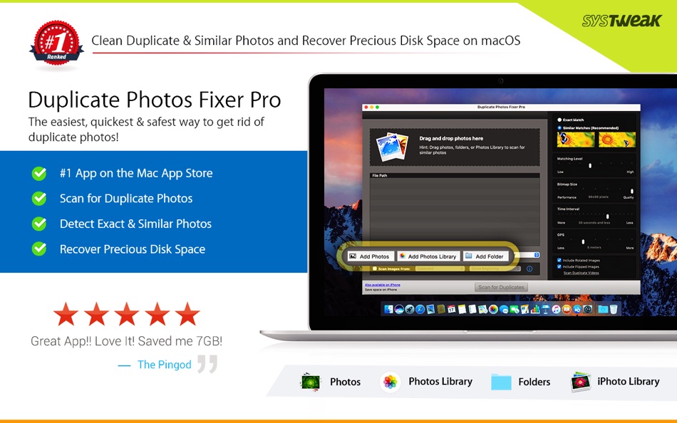 #1. Duplicate Photos Fixer Pro (macOS) بواسطة: Shrishail Rana