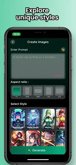 Game screenshot Anime AI - Wallpaper Generator apk