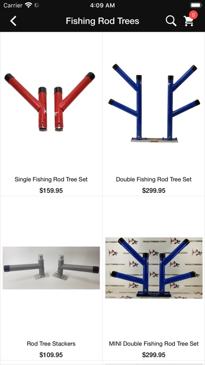 Shop the latest RodTrees.com MINI Triple Fishing Rod Tree Set