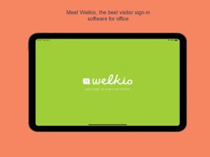 Welkio: Modern Visitor Sign-In screenshot #1 for iPad
