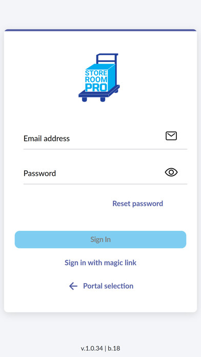 StoreroomPRO Checkout Screenshot