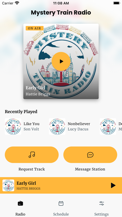 Mystery Train Radio Screenshot