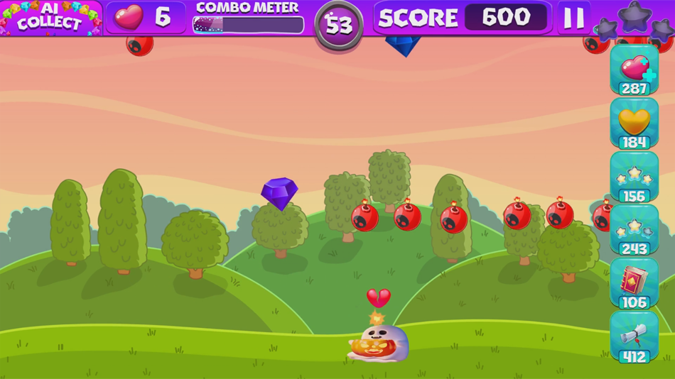 #8. AI Collect: Super Gems (iOS) Podle: Trevor Pinkney