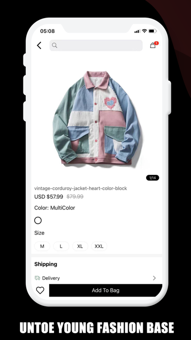 Untoe-online shopping Screenshot