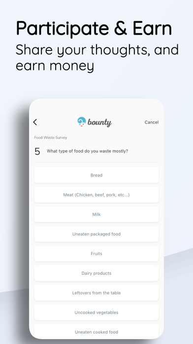 Bounty - Do Survey, Earn Money Screenshot