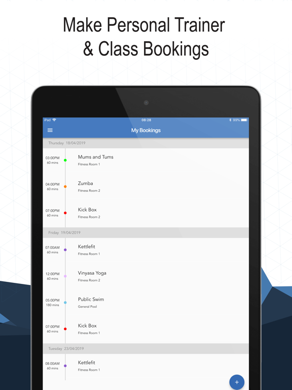 UFitness Member Portal iPad screenshot 3 - Health & Fitness app