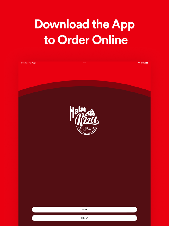 Halal Pizza Stockton iPad screenshot 1 - Food & Drink app