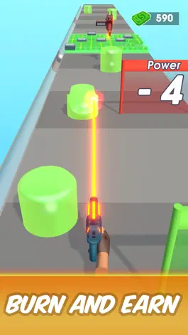 Game screenshot Laser Melt Run mod apk