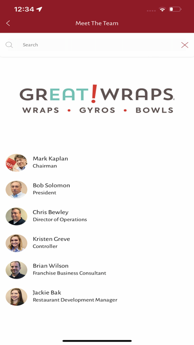 GW Gyro & Wings - Great Wraps Screenshot