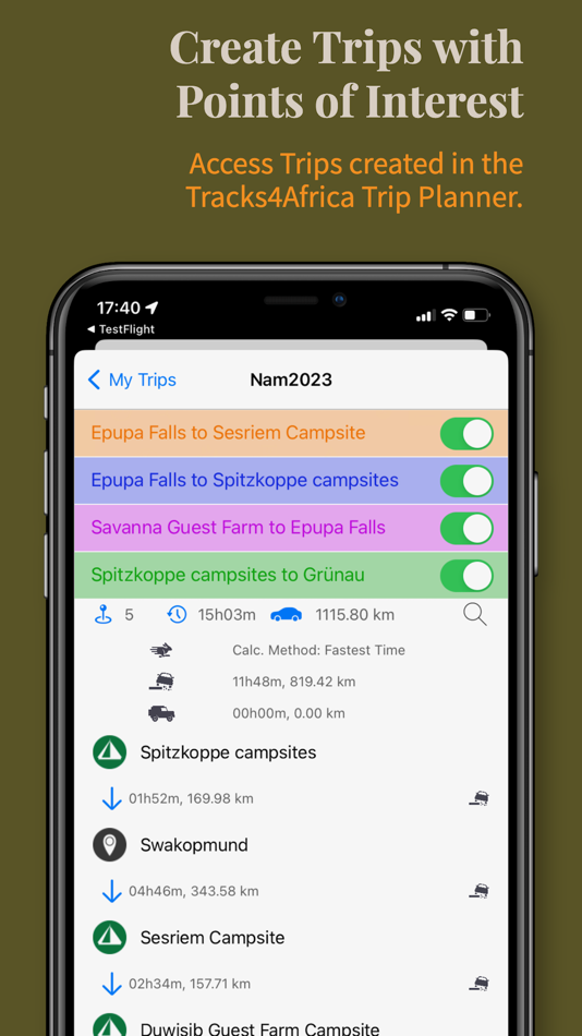 #5. Tracks4Africa Guide (iOS) 由: Tracks4Africa