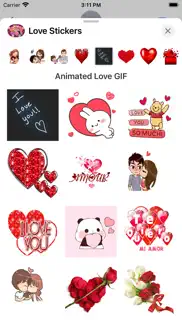 How to cancel & delete love expression stickers 2
