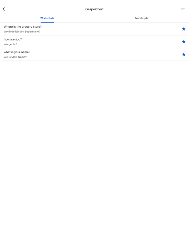 ‎Google Übersetzer Screenshot