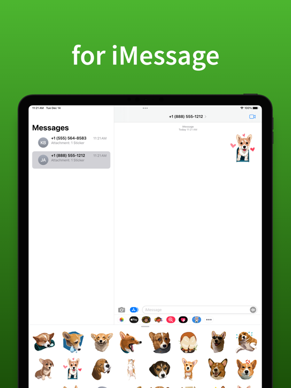 Screenshot #6 pour Corgi Dog top emoji & stickers