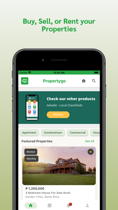 Propertygo Real Estate Rentals Screenshot
