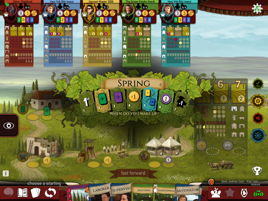 Viticulture iPad app afbeelding 8