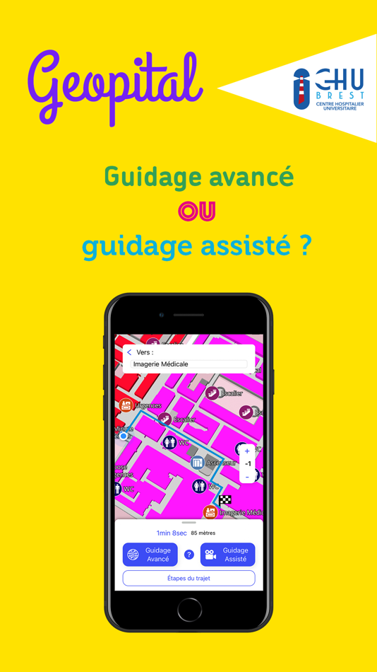 #2. Geopital (iOS) 由: CENTRE HOSPITALIER REGIONAL ET UNIVERSITAIRE DE BREST