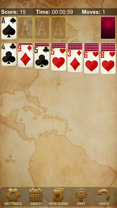 Solitaire Classic Fun Klondike Screenshot