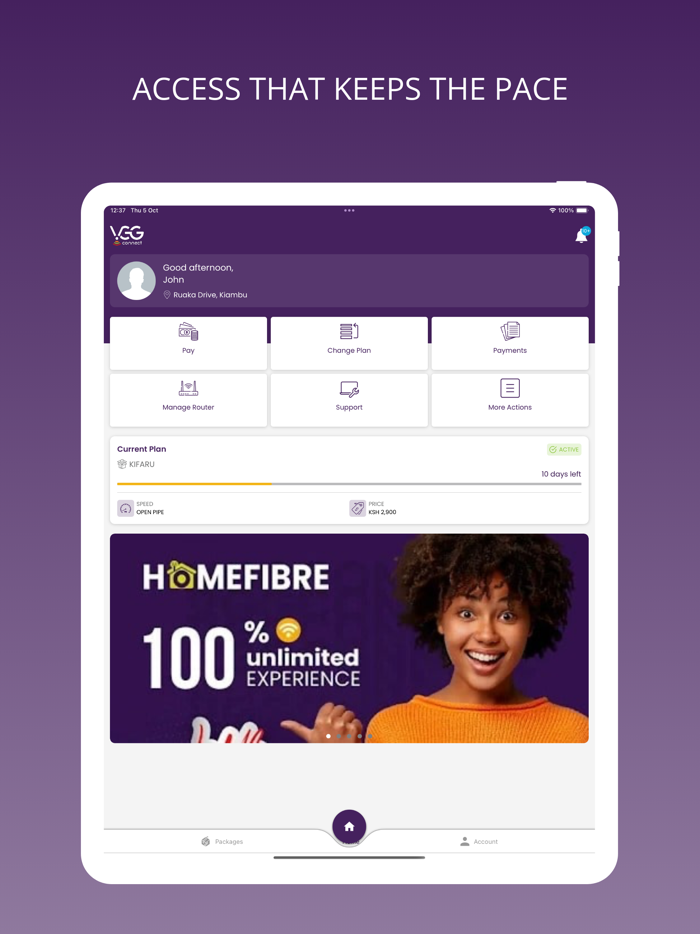 VGG Connect Fibre Internet