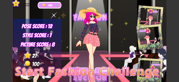dress idol anime dress up game