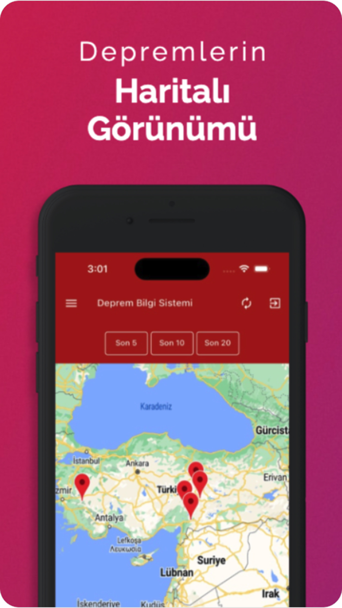 Deprem Bilgi Sistemi TR