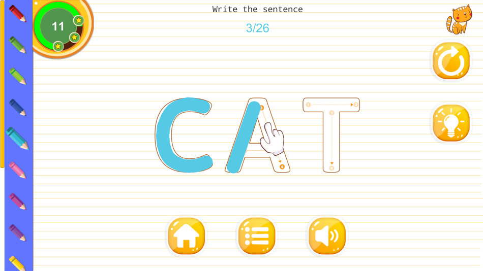 #5. Alphabet Learning Exercise (iOS) 由: IKA Studios Yazilim Anonim Sirketi