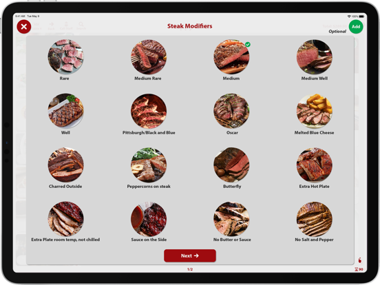 Screenshot #4 pour Aldelo Restaurant Kiosk