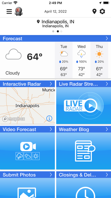 WTHR Live Doppler 13 Weatherのおすすめ画像2