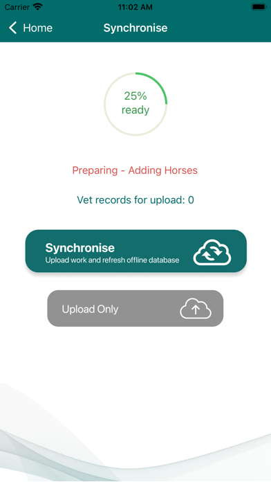 Equisoft Vet App Screenshot