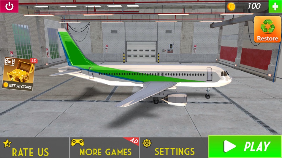 #1. Airplane Flight Simulator Fun (iOS) 由: PLASMA IT SOLUTIONS