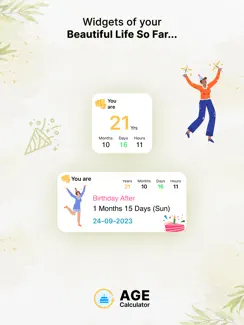 Age Calculator & Event Tracker iPad image 3