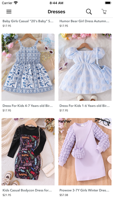 Cheap Cute Kids Clothing Screenshot