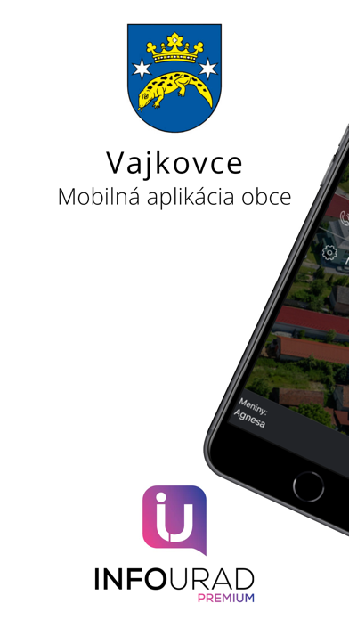 Obec Vajkovce Screenshot