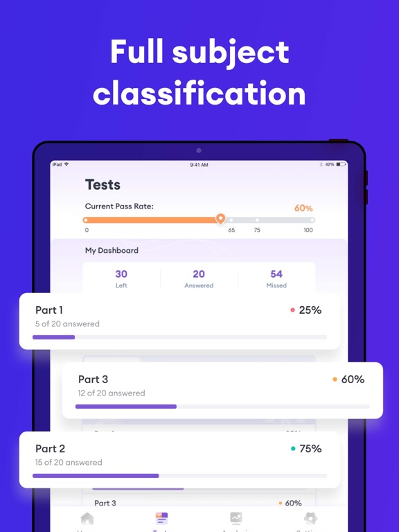 VTNE Test Prep 2026 iPad screenshot 3 - Education app