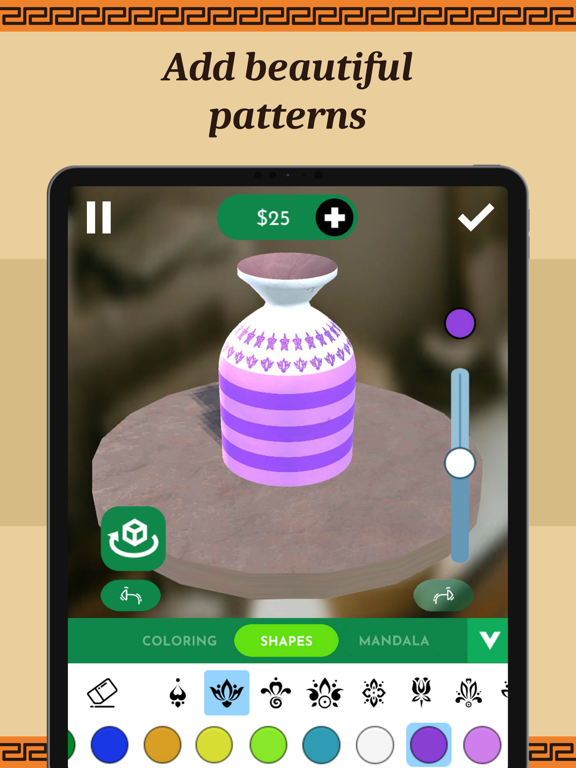 Pottery Games- Paint Clay Pots screenshot 3